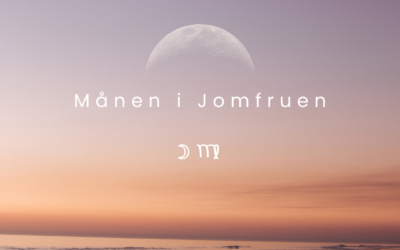 Månen 🌙 i Jomfruen ♍