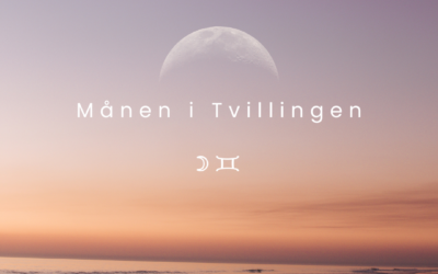 Månen 🌙 i Tvillingen ♊