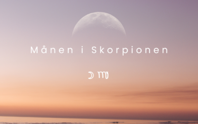 Månen 🌙 i Skorpionen ♏